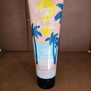 Hybrid Dark Bronzer - Peach and Blue